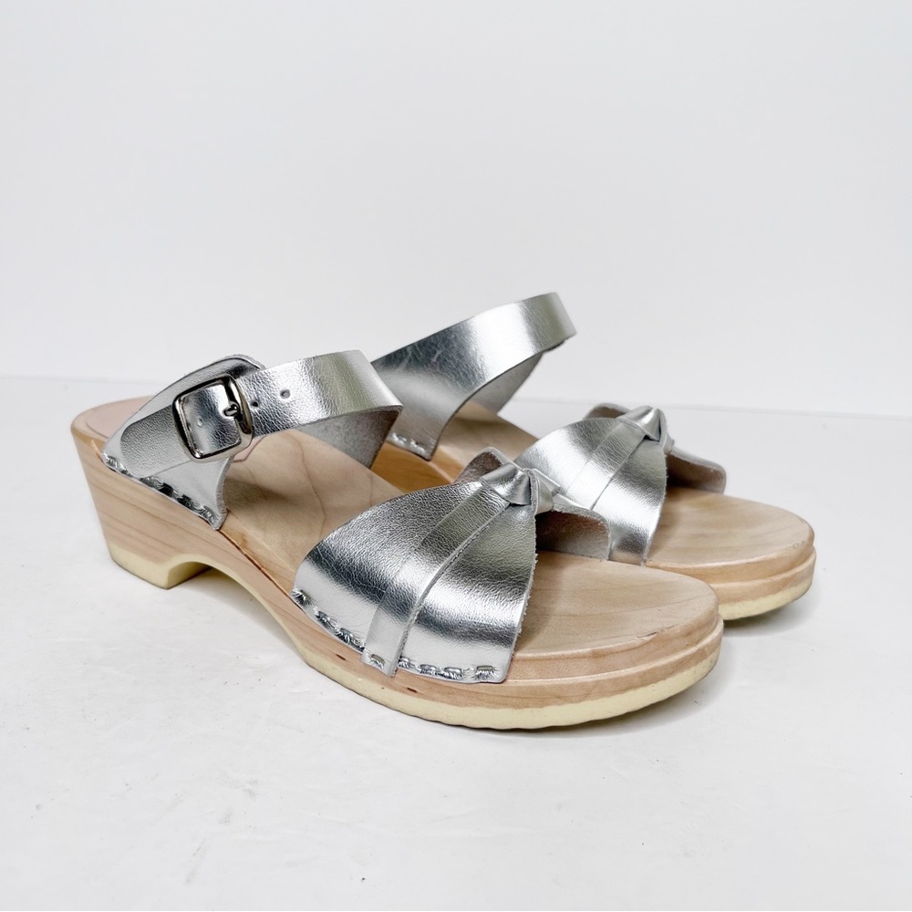 Loeffler Randall Silver Mules
